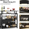 Tribesigns Bar Unit for Liquor, Home Entertainment Bar with Storage and Footrest* Bar Units