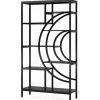 Tribesigns Bookshelf, 71" Geometric Bookcase, Industrial 8-Tiers Etagere Shelving Unit* Bookcases & Bookshelves | Bookcases & Bookshelves