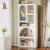 Tribesigns 70.8" Bookshelf, Geometric Bookcase Display Shelf with 5 Irregular Storage Shelves* Bookcases & Bookshelves | Bookcases & Bookshelves
