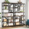 Tribesigns Bookshelf, Industrial 8-Tier Etagere Bookcases Open Display Shelves* Bookcases & Bookshelves | Bookcases & Bookshelves