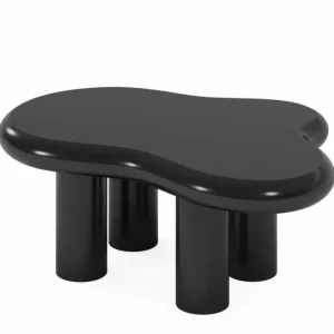 Tribesigns Cloud-Shaped Coffee Table, Modern Center Table with 4 Solid Legs* Coffee Tables