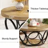 Tribesigns 31.5" Coffee Table, Farmhouse Center Table Tea Table with 2 - Tier Storage* Coffee Tables