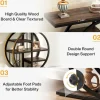 Tribesigns 39" Console Table, 5 - Tier Entryway Table Sofa Table with Circle Base* Console Tables | Console Tables