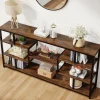 Tribesigns Console Table, 70.87" Sofa Entryway Table with Open Storage Shelves* Console Tables | Console Tables