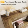 Tribesigns 59" Console Table, Farmhouse Entryway Table Sofa Table Behind Couch* Console Tables | Console Tables