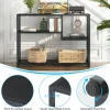 Tribesigns Console Table, Small Black Entryway Table with Storage Shelves* Console Tables | Console Tables