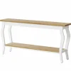 Tribesigns 70.9" Console Table, Vintage Sofa Table with 2 - Tier Storage* Console Tables | Console Tables