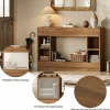 Tribesigns 55" Console Table, Wood Sofa Table Hallway Table with Storage Cubes* Console Tables | Console Tables