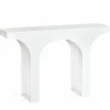 Tribesigns 47" Console Table, Wooden Entryway Table Sofa Table with Arch Base* Console Tables | Console Tables