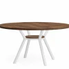 Tribesigns 47"Dining Table, Modern Round Kitchen Table for 4* Dining Tables
