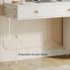 Tribesigns 5-Drawer Computer Desk with Transparent Acrylic Base and Legs* Desks