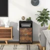 Tribesigns 2-Drawer File Cabinet Mobile Printer Stand with Lock* File Cabinets | File Cabinets