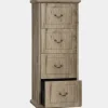 Tribesigns 4 - Drawer File Cabinet, Vertical Wood Filing Cabinet with Lock* File Cabinets | File Cabinets