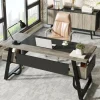 Tribesigns Executive Desk, 63" Computer Office Desk with Storage Shelf* Desks