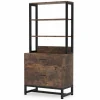 Tribesigns File Cabinet, 2 Drawers Letter Size Filing Cabinet Printer Stand* File Cabinets | File Cabinets
