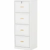 Tribesigns 51" File Cabinet, Vertical Filing Cabinet with 4 Storage Drawers* File Cabinets | File Cabinets