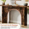 Tribesigns 63-Inch Console Table, Wood Farmhouse Entryway Table with Arch Brace* Console Tables | Console Tables