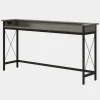 Tribesigns Industrial Console Table, 70.9" Sofa Table with Outlets and USB Ports* Console Tables | Console Tables