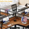 Tribesigns 55" L - Shaped Computer Desk, Executive Desk Corner Office Desk with Baffle Plate* Desks