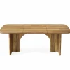 Tribesigns Modern Dining Table, 63" Large Rectangle Kitchen Table for 4-6 People* Dining Tables