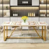 Tribesigns Modern Dining Table, 70.9" Rectangle Dinner Table for 6-8 People* Dining Tables