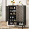 Tribesigns 18 - Pair Shoe Cabinet, 6 - Tier Shoe Rack Organizer Cabinet with Door* Shoe Racks & Cabinets | Shoe Racks & Cabinets