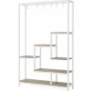 Tribesigns 70.9" Plant Stand, Large Flower Bonsai Shelf with 6 S Hanging Hooks* Plant Stands | Plant Stands