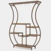 Tribesigns Plant Stand, Vase Shape 6-Tier Plant Display Rack with 10 Hanging Hooks* Plant Stands | Plant Stands