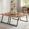 Tribesigns Rectangle Dining Table, 63" Farmhouse Kitchen Dinner Table for 6* Dining Tables