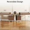 Tribesigns Reversible Computer Desk, Home Office Desk With File Drawer Cabinet* Desks