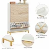 Tribesigns Shoe Cabinet, Freestanding Shoe Rack Organizer with 3 Flip Drawers* Shoe Racks & Cabinets | Shoe Racks & Cabinets
