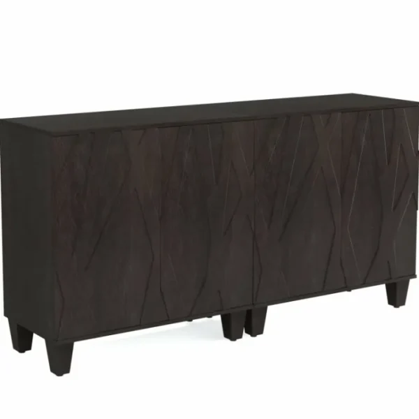 Tribesigns 55" Sideboard Buffet Storage Credenza Cabinet with Solid Wood Legs* Sideboards & Buffets | Sideboards & Buffets
