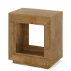 Tribesigns Solid Wood End Table, Square Side Table Nightstands with Storage* End & Side Tables
