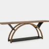Tribesigns 2-Tier Console Table, 70.9" Entryway Table with Half Moon Frame* Console Tables | Console Tables