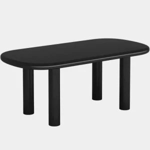 Tribesigns Wood Dining Table, 63" Modern Oval Kitchen Table for 4 - 6 People* Dining Tables