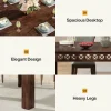 Tribesigns 43" Wood Dining Table, Small Square Kitchen Table for 4* Dining Tables